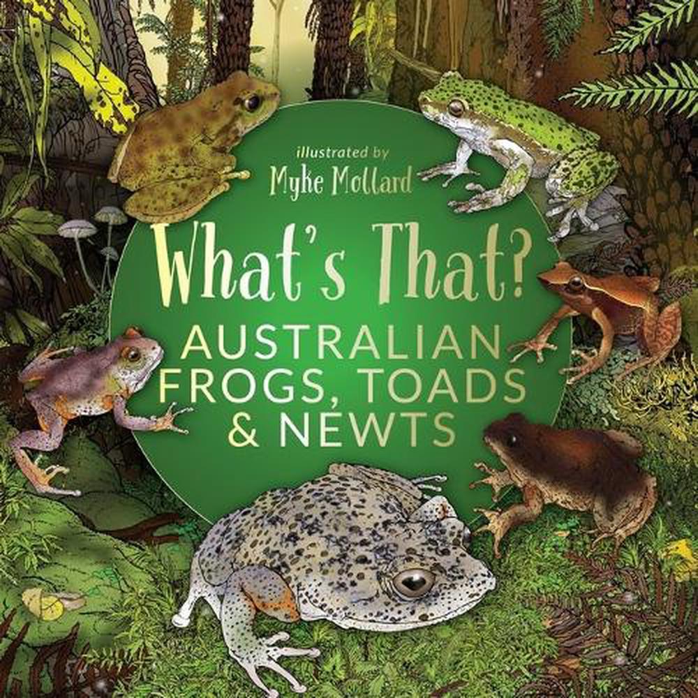 What's That? Australian Frogs, Toads & Newts, 9781922800640