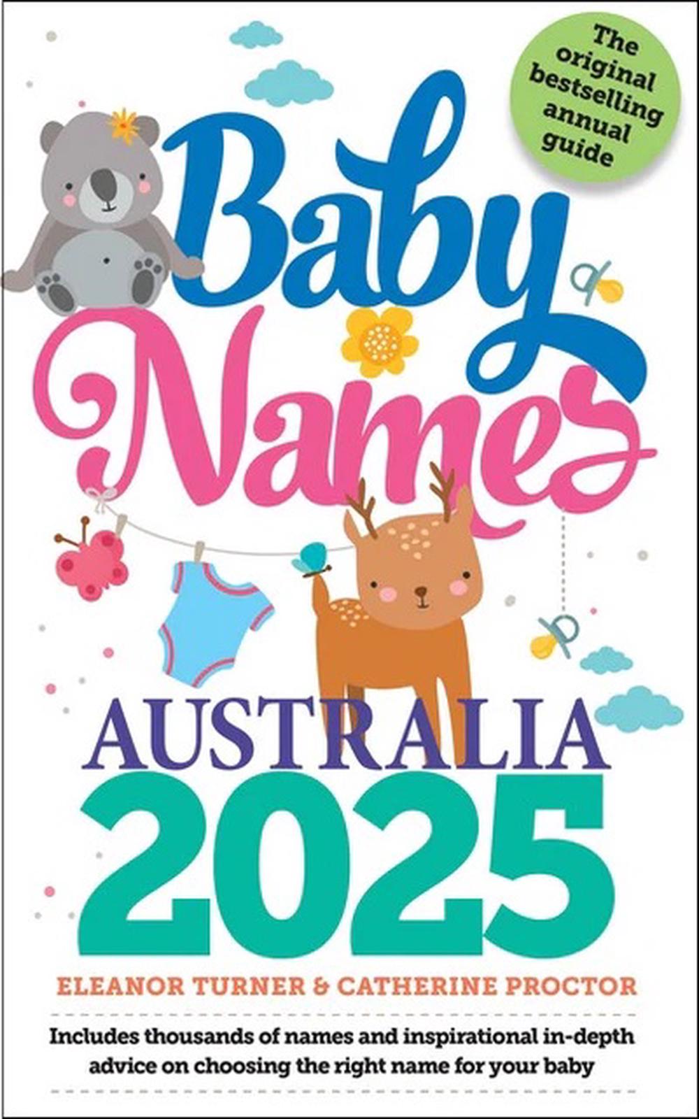 Baby Names Australia 2025, 9781922800855