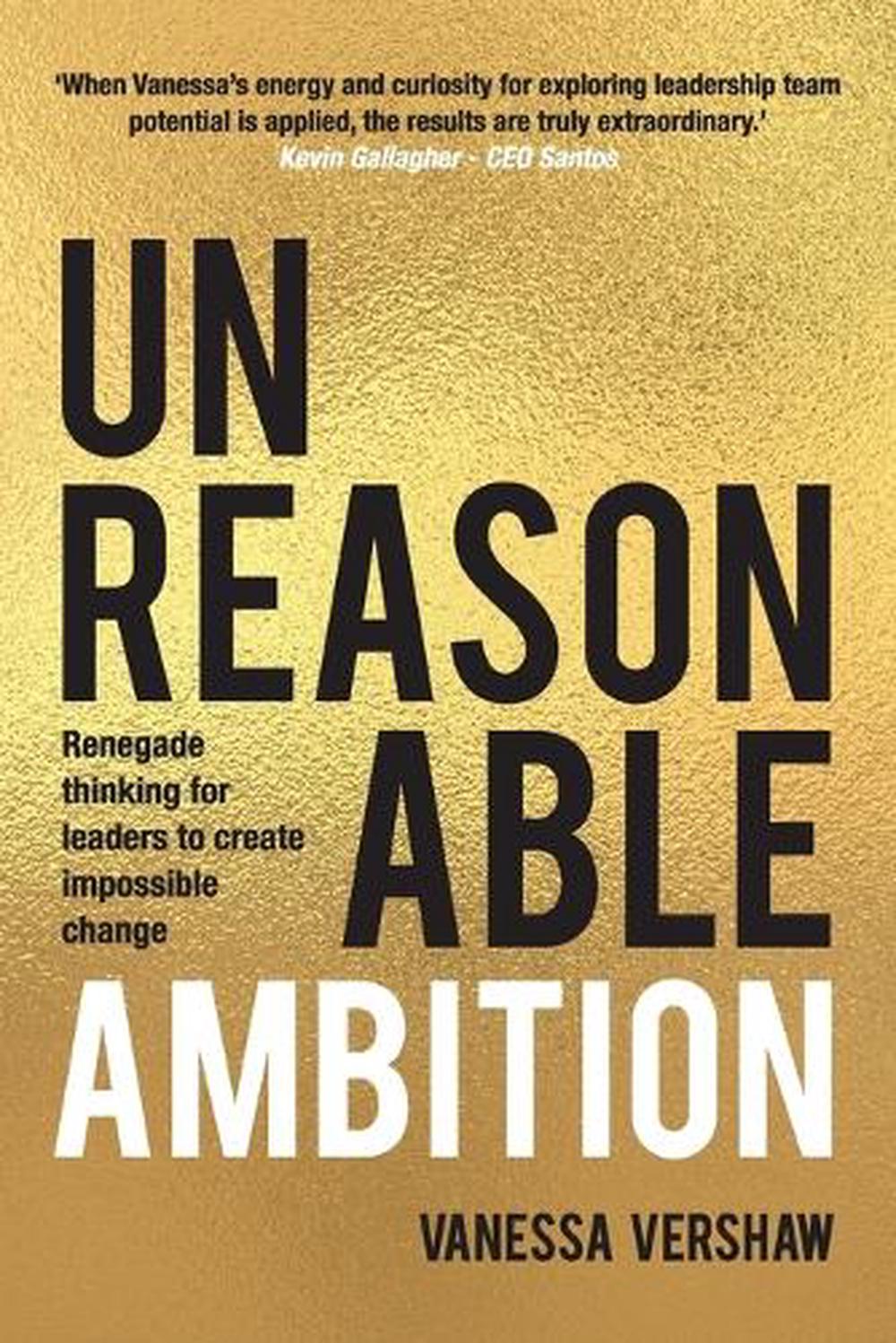 Unreasonable Ambition, 9781923007000