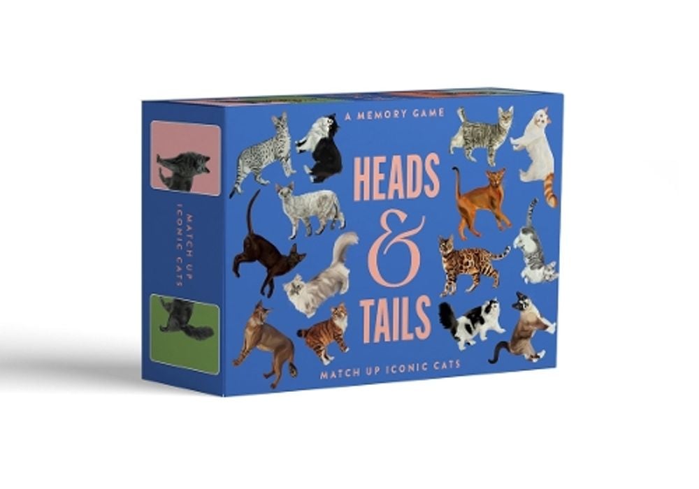Heads & Tails: A Cat Memory Game Cards by Marta Zafra - ISBN: 9781923049123