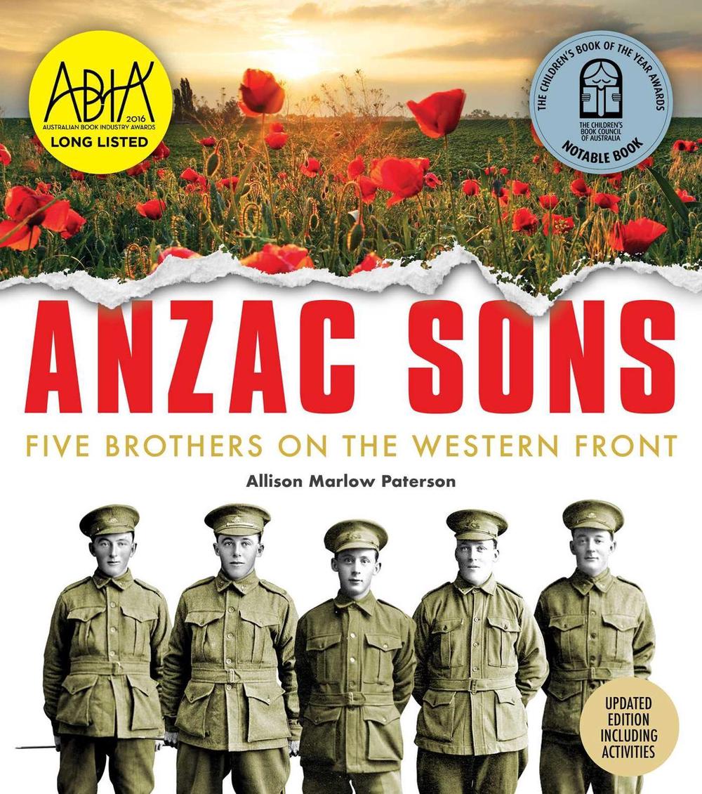 Anzac Sons (updated) by Allison Paterson - ISBN: 9781923144972