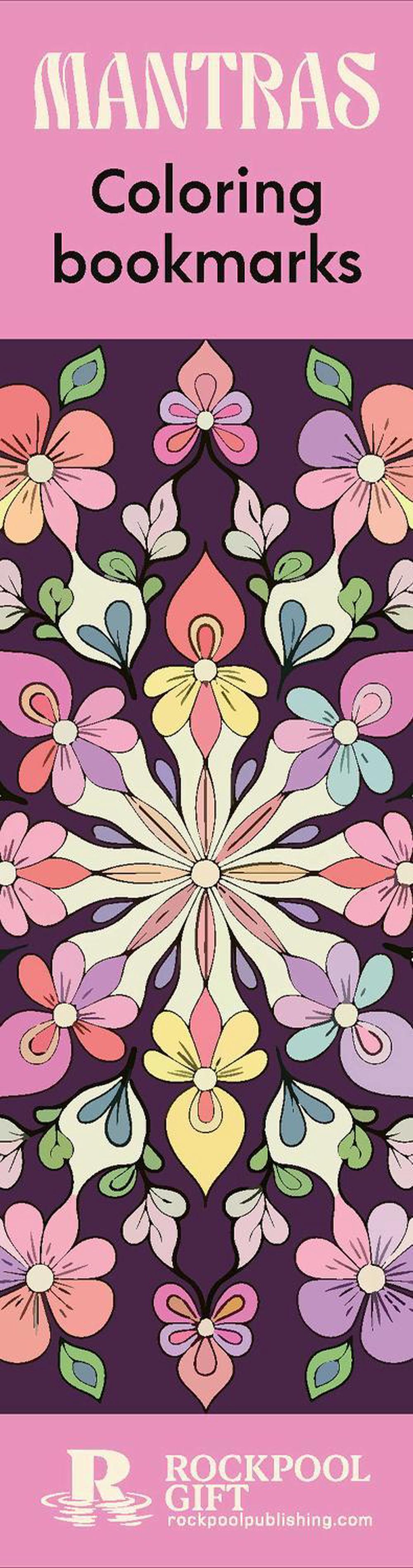 Mantras Coloring Bookmarks, 9781923208933