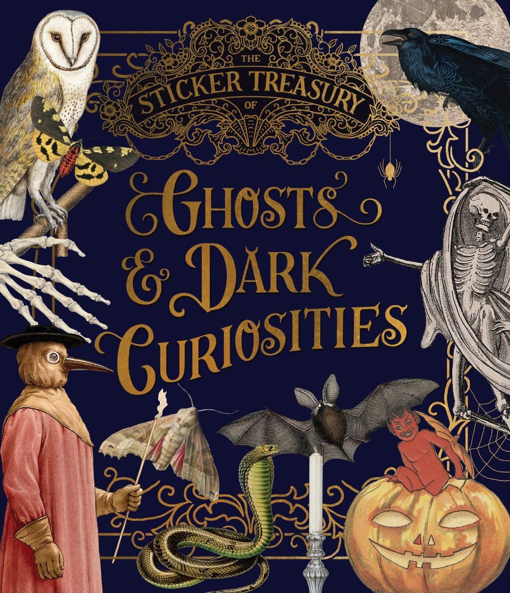 The Sticker Treasury of Ghosts & Dark Curiosities by Smith Street Books - ISBN: 9781923239371
