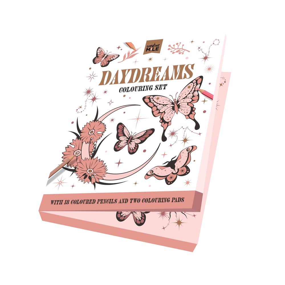 Daydreams Adult Colouring Kit, 9781923286795