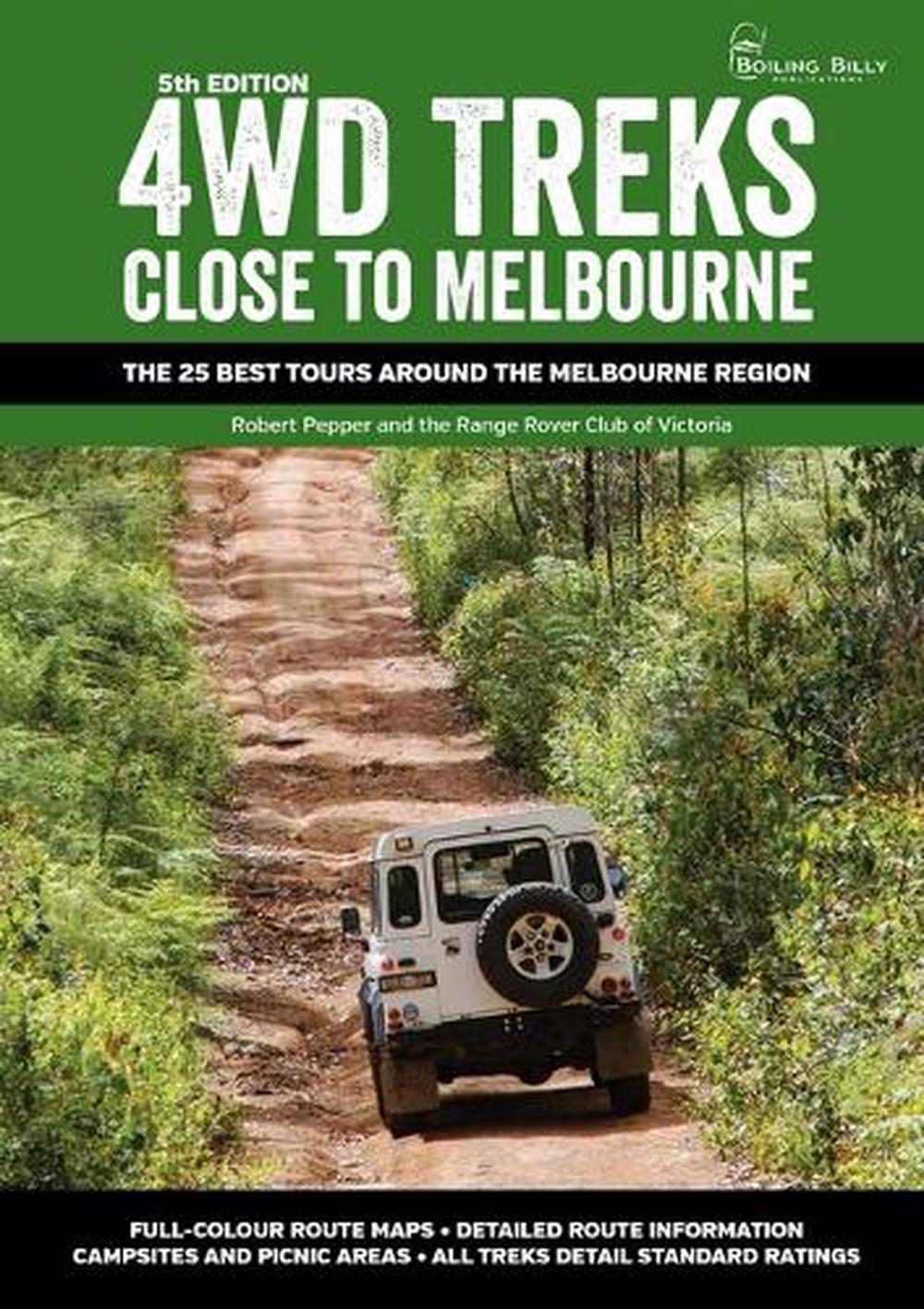 4WD Treks Close to Melbourne, 9781923350014