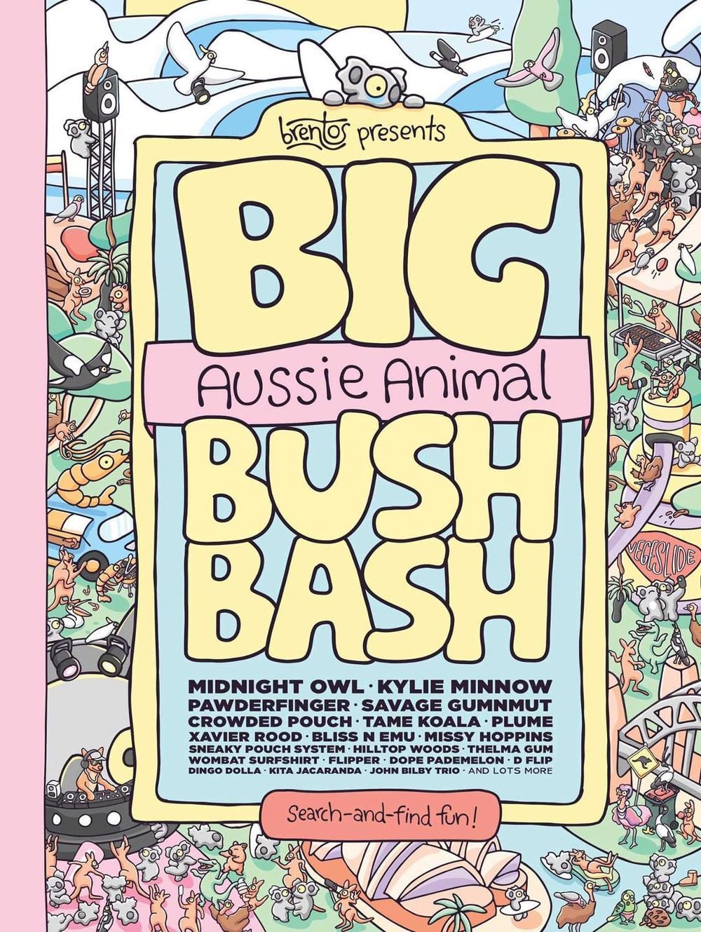 Big Aussie Animal Bush Bash by Brentos - ISBN: 9781923419575