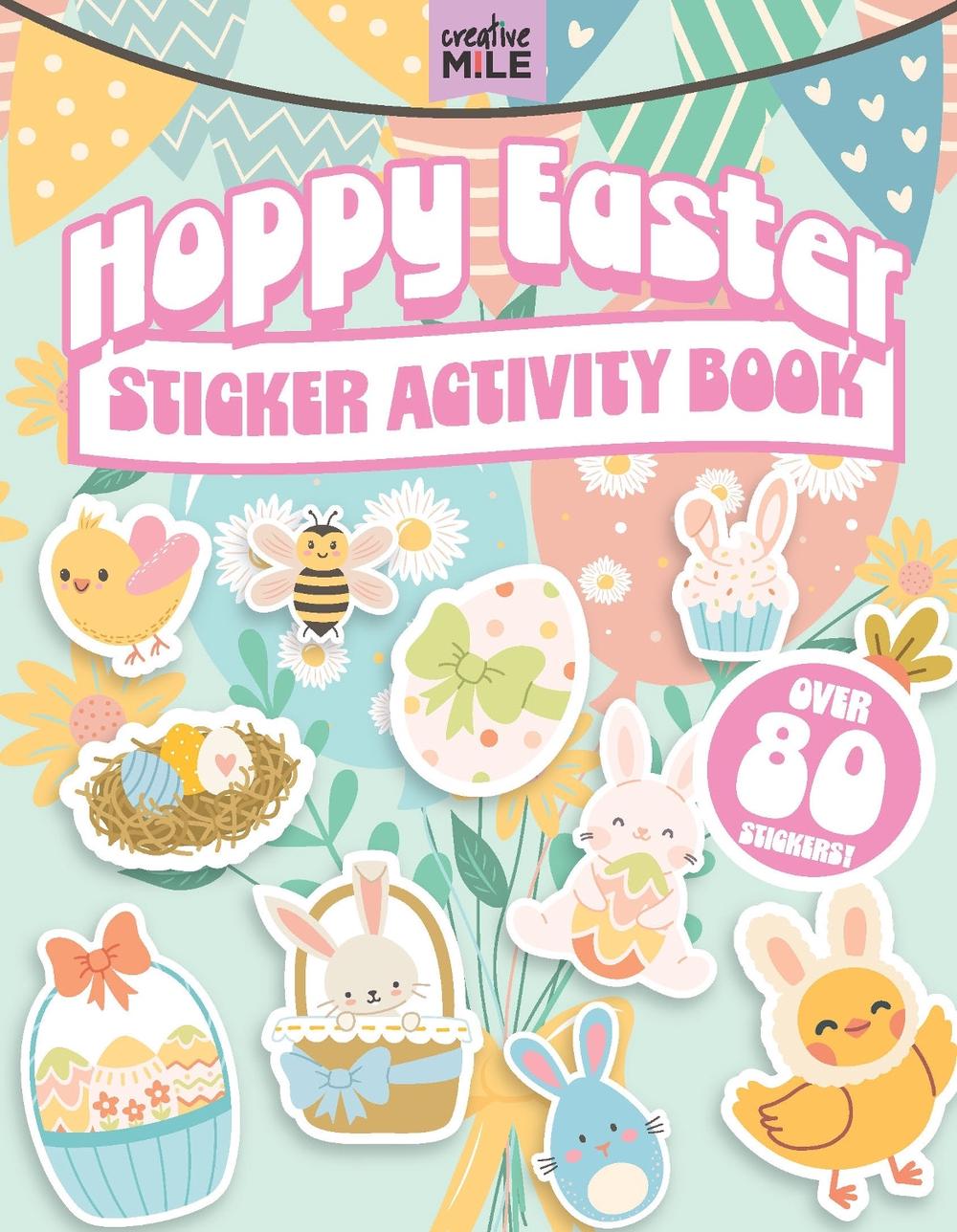 Hoppy Easter Sticker Activity Book, 9781923551015