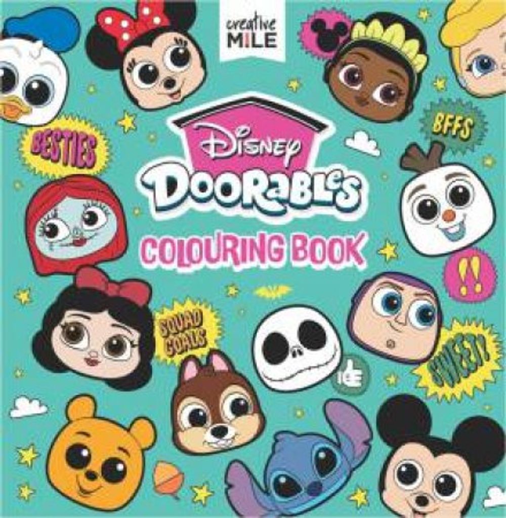 Scholastic Disney Doorables Colouring Book by Scholastic - ISBN: 9781923551022