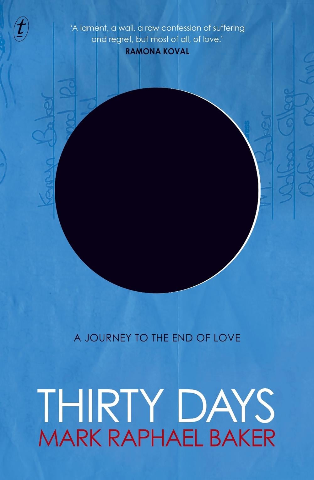 Thirty Days by Mark Raphael Baker - ISBN: 9781925498653