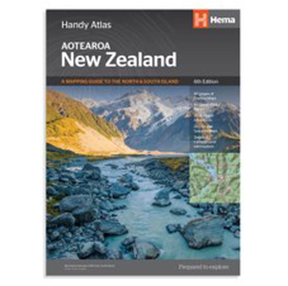 New Zealand Handy Atlas, 9781925625042