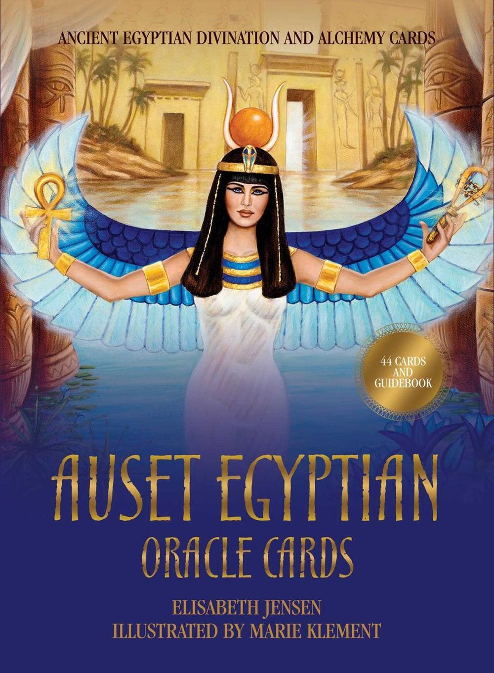 Auset Egyptian Oracle Cards by Elisabeth Jensen - ISBN: 9781925682625