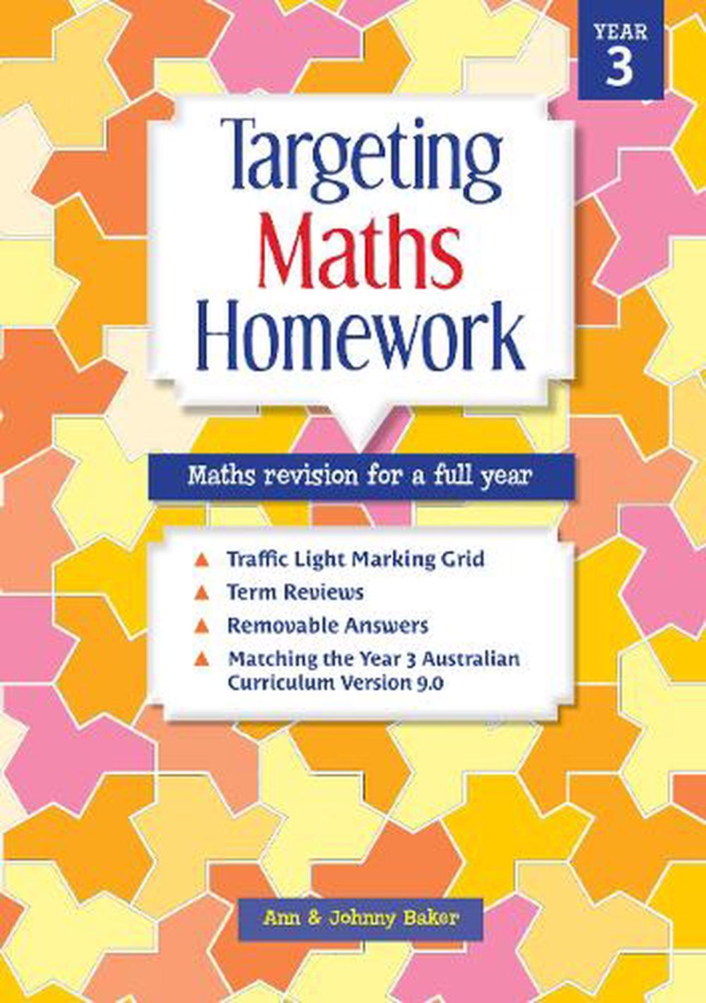 Targeting Maths Homework Year 3 by Ann Baker - ISBN: 9781925726565