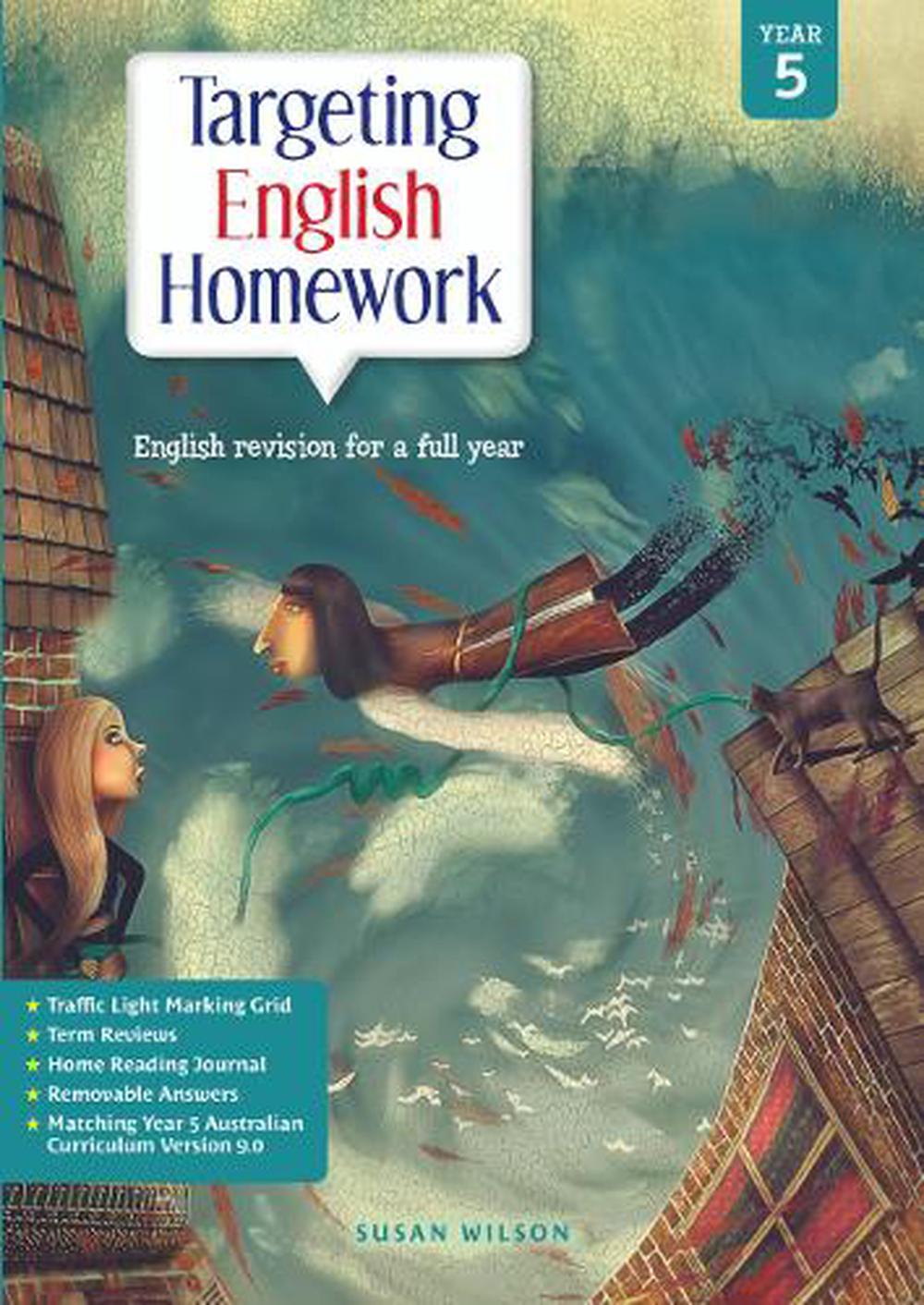 Targeting English Homework Year 5 by Susan Wilson - ISBN: 9781925726626