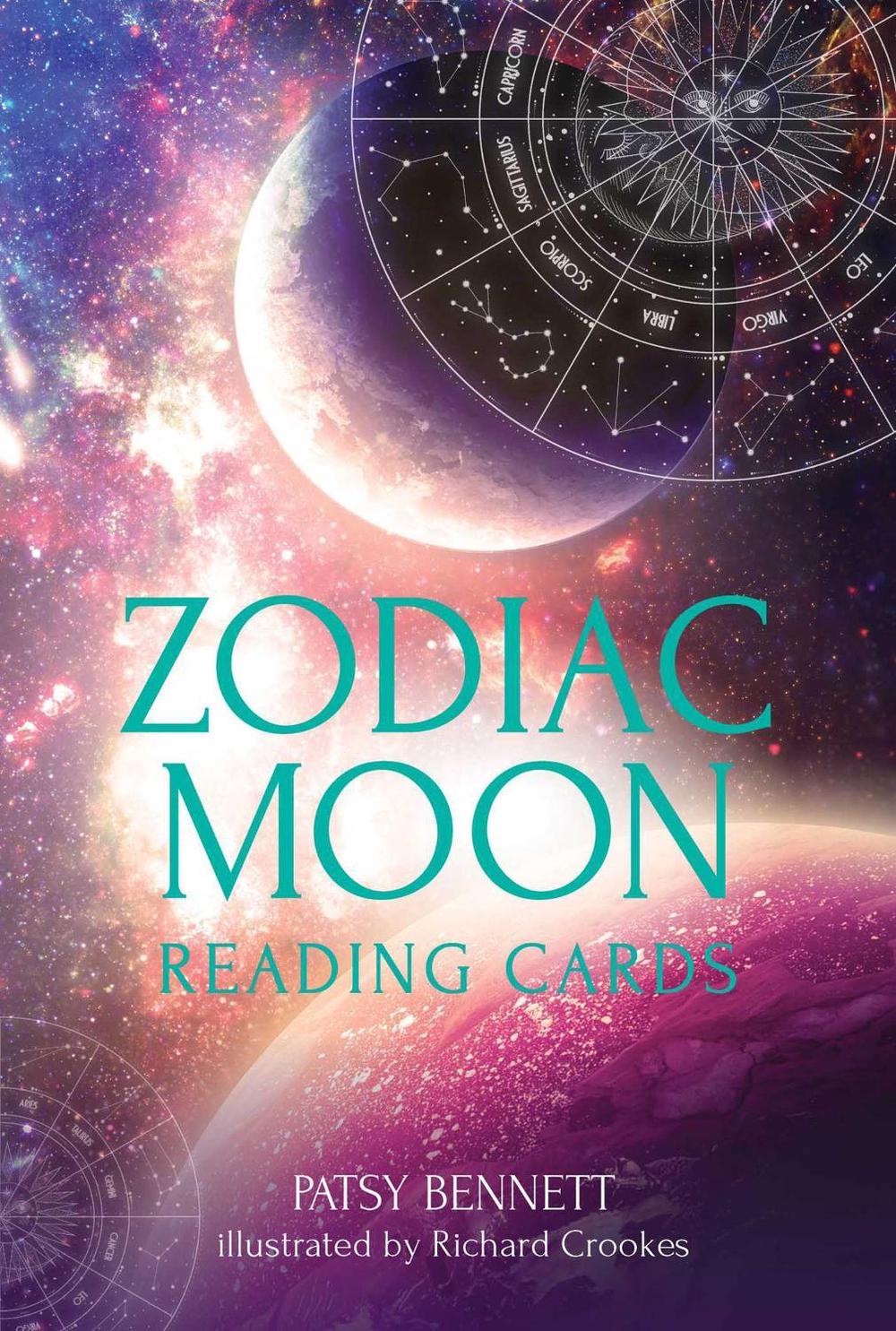 Zodiac Moon Reading Cards by Patsy Bennett - ISBN: 9781925924268