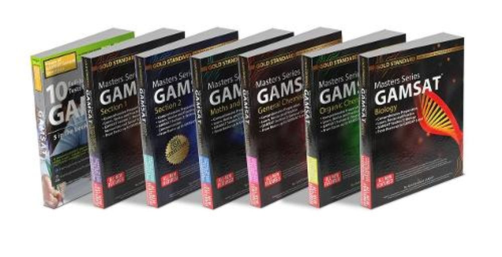 The 2022-2023 New Masters Series: All 6 books plus 10-exam HEAPS book by The Gold Standard Gamsat Team - ISBN: 9781927338582