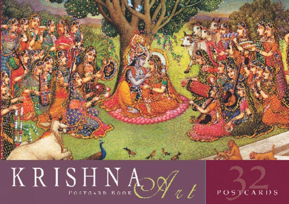 Krishna Art Postcard Book by B.G. Sharma - ISBN: 9781932771060