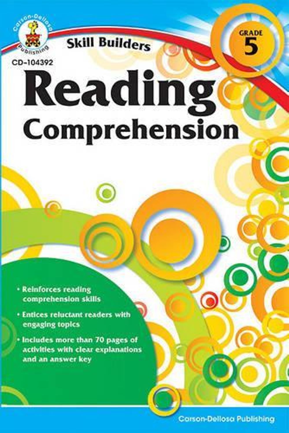 Reading Comprehension, Grade 5 by Carson Dellosa Education - ISBN: 9781936023332