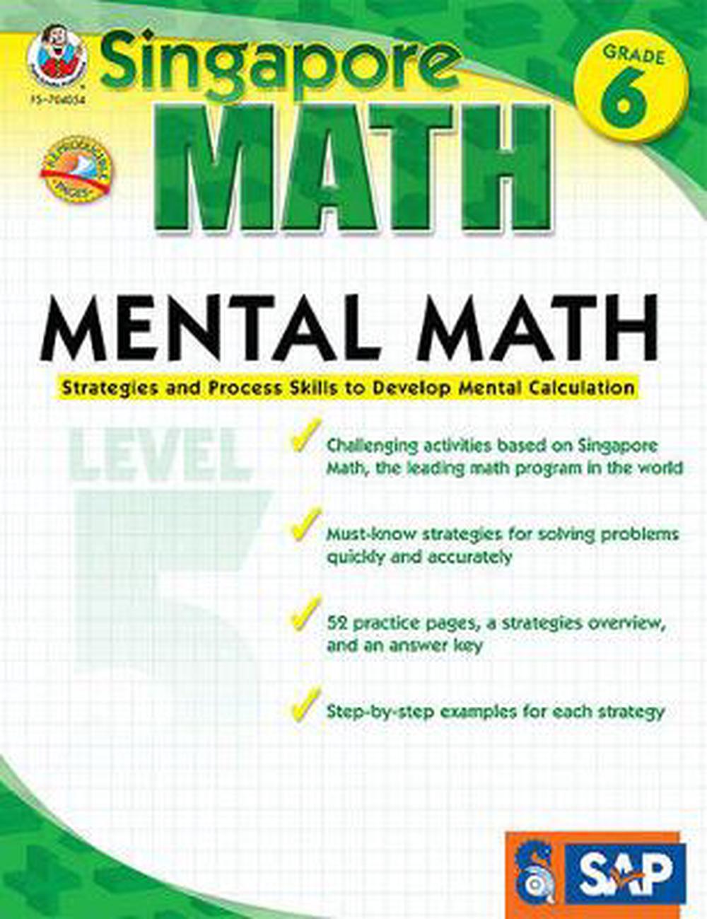 Paperback,　Mental　online　6:　at　Process　to　Math,　Nile　Fs704054,　by　Grade　Skills　Calculation　Strategies　Mental　and　Develop　The　9781936024124　Buy