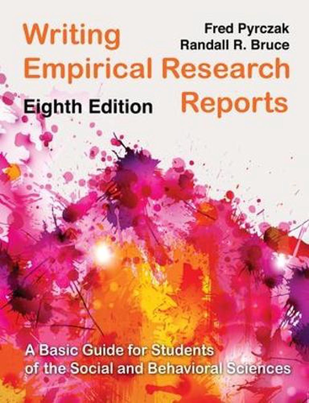 Writing Empirical Research Reports, 8th Edition, 9781936523368