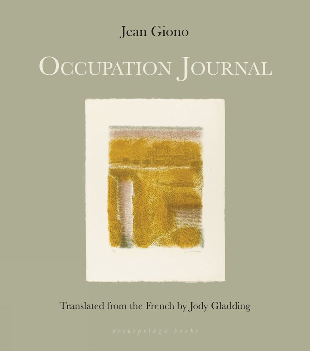 Occupation Journal by Jean Giono - ISBN: 9781939810564