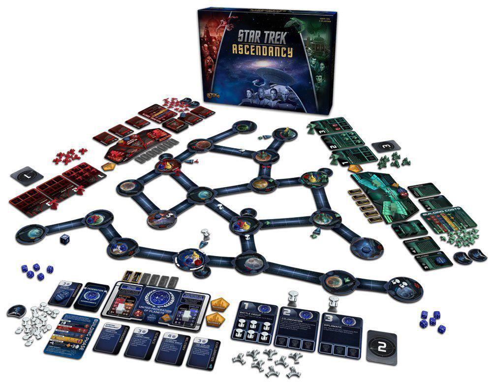 Gale Force 9 Star Trek Ascendancy Board Game Buy online at The Nile