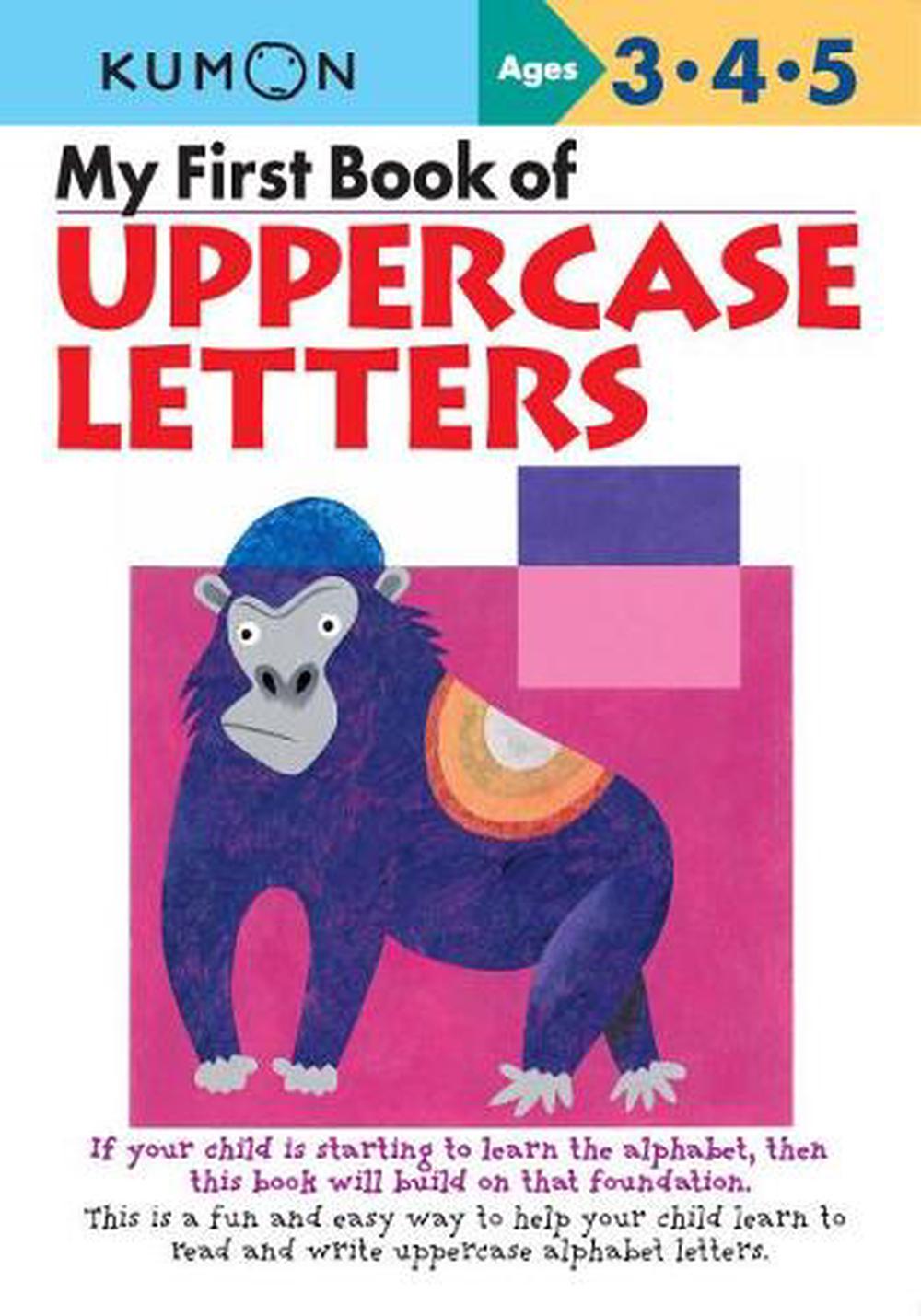 My First Book of Uppercase Letters (UK Commonwealth Edition), 9781941082133