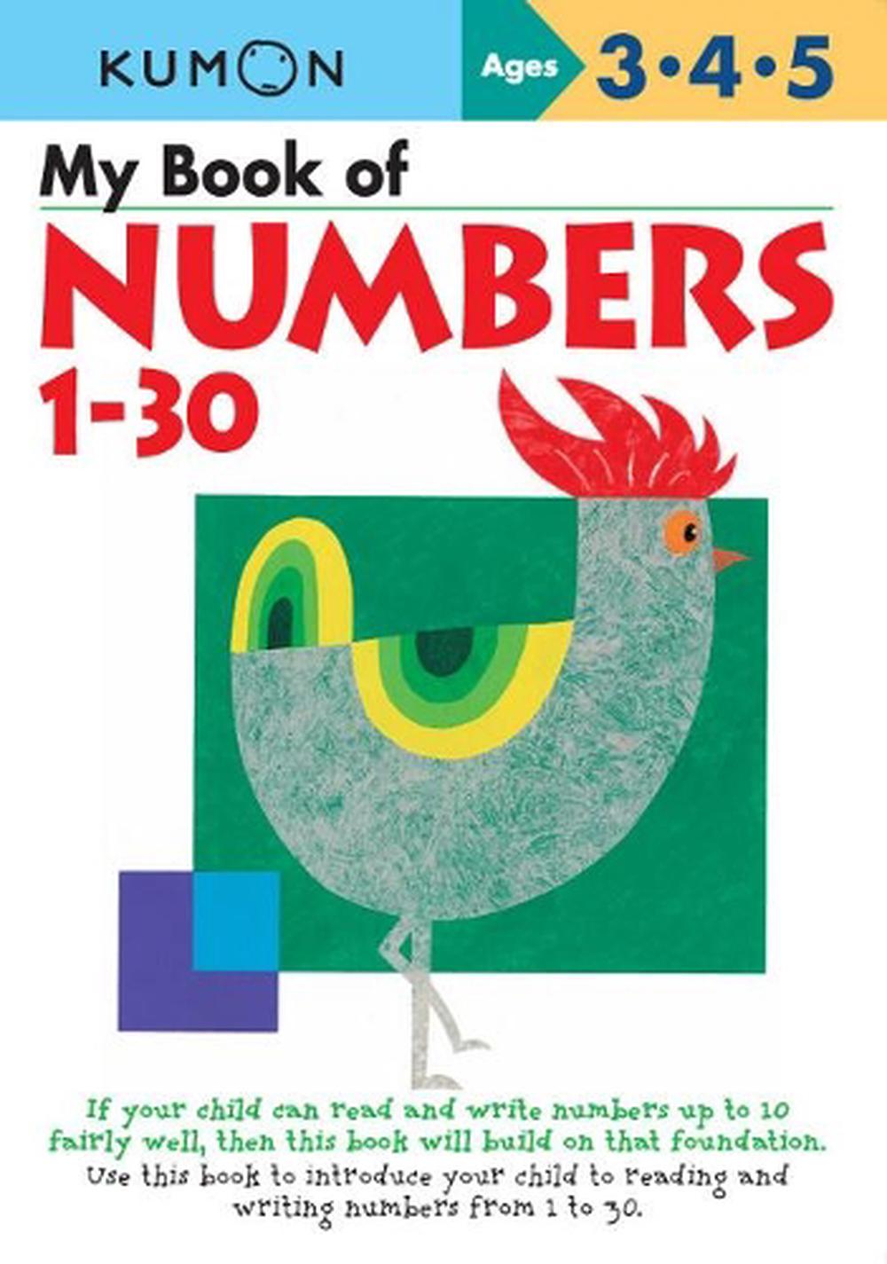 My Book of Numbers 1 - 30 (UK Commonwealth Edition), 9781941082140