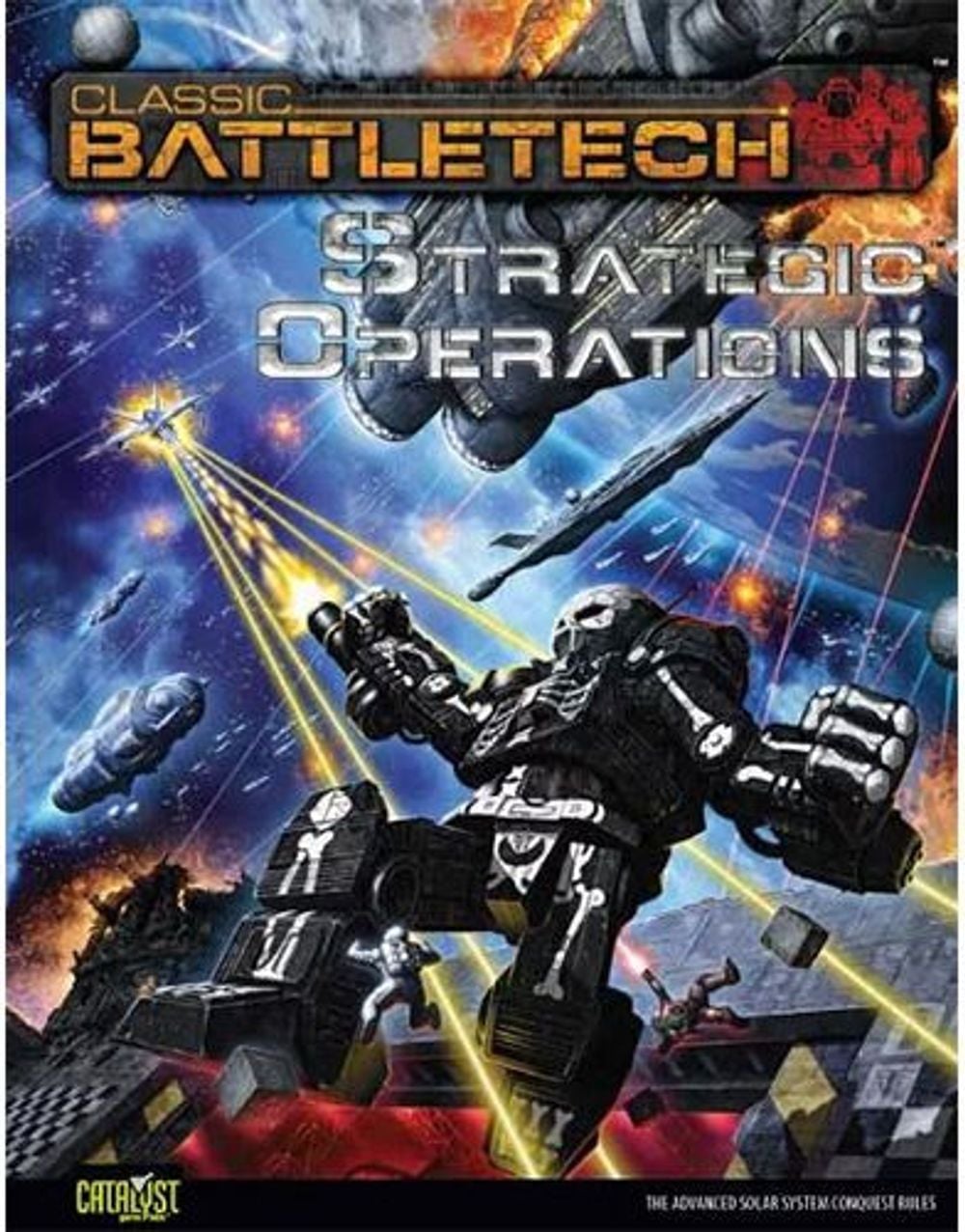 Catalyst Game Labs BattleTech RPG Strategic Ops Advanced Aerospace Rules by Catalyst Game Labs - ISBN: 9781941582428