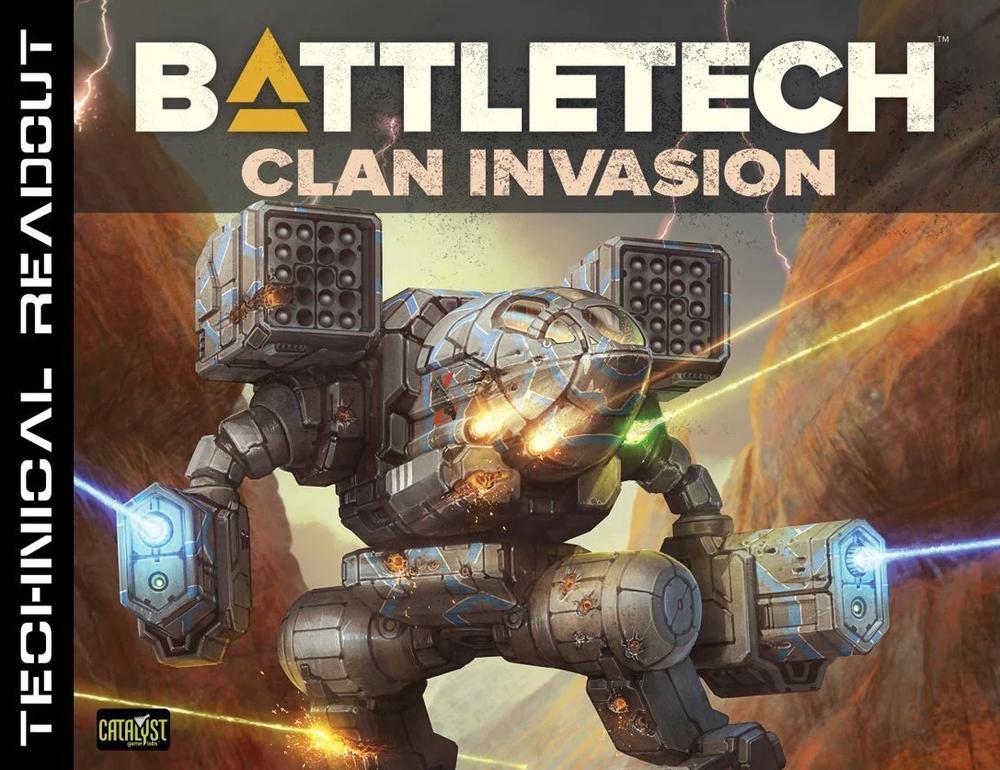 Catalyst Game Labs Battletech Technical Readout Clan Invasion, 9781941582596