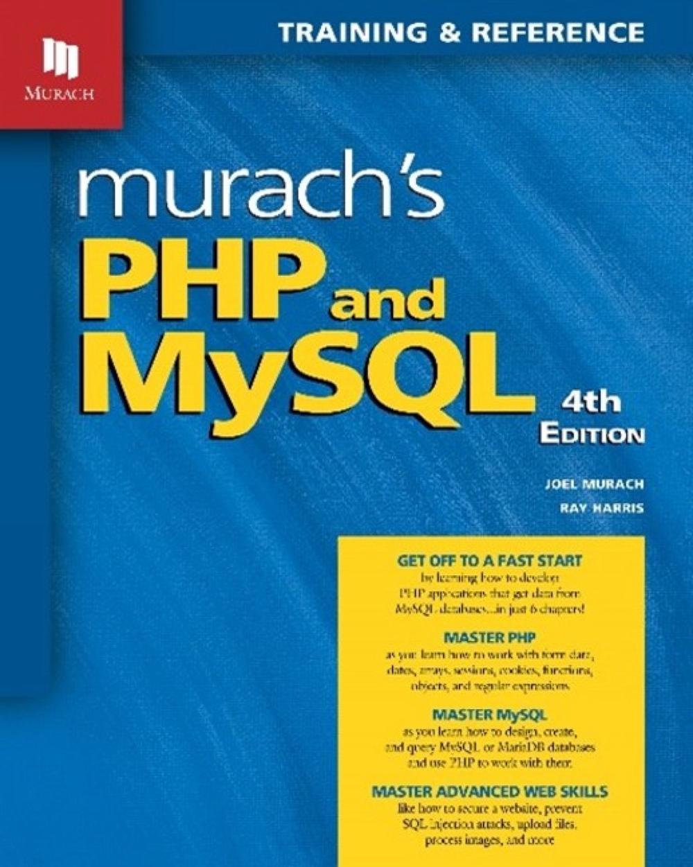 Murach's PHP and MySQL (4th Edition), 9781943873005