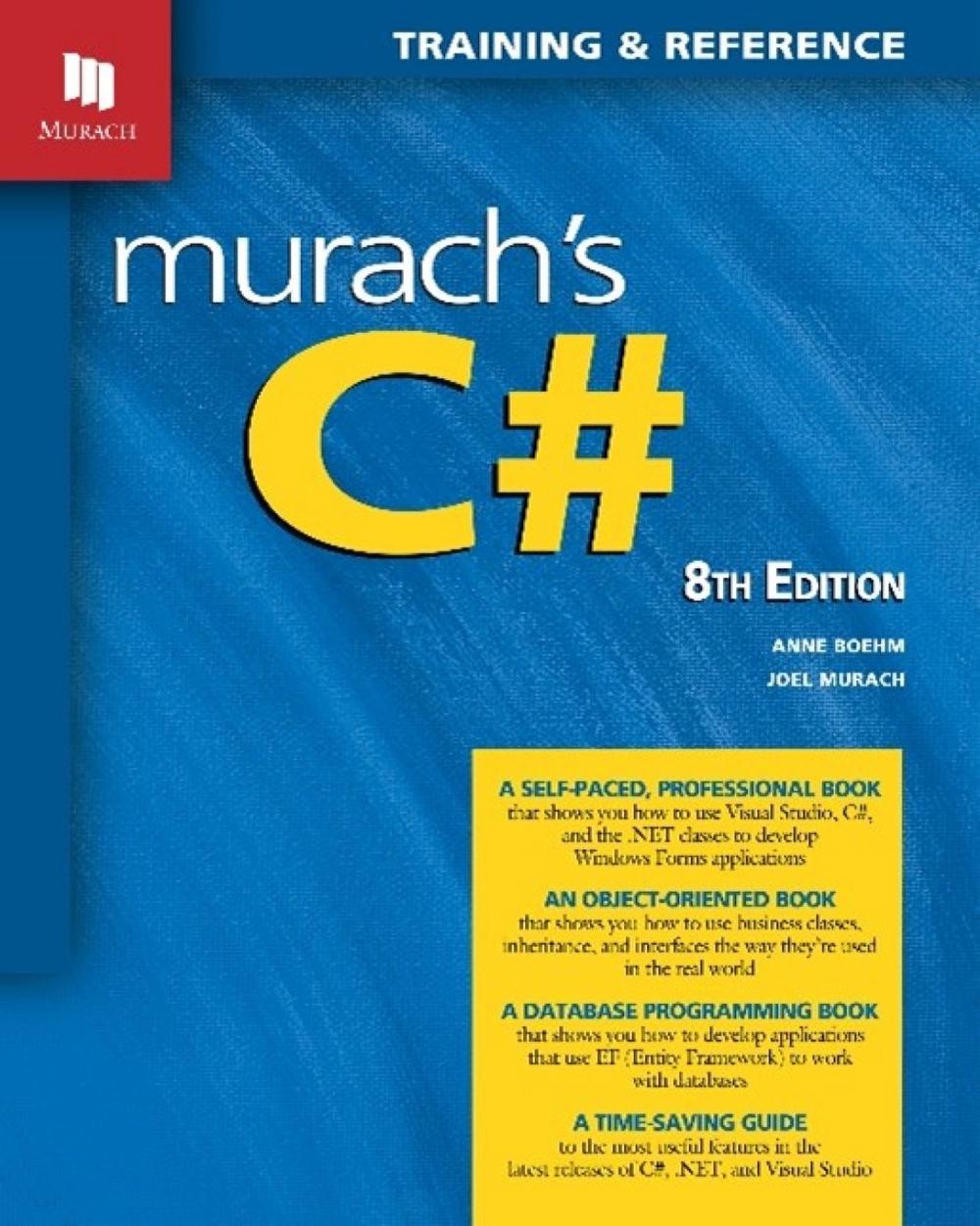 Murach's C# (8th Edition), 9781943873074