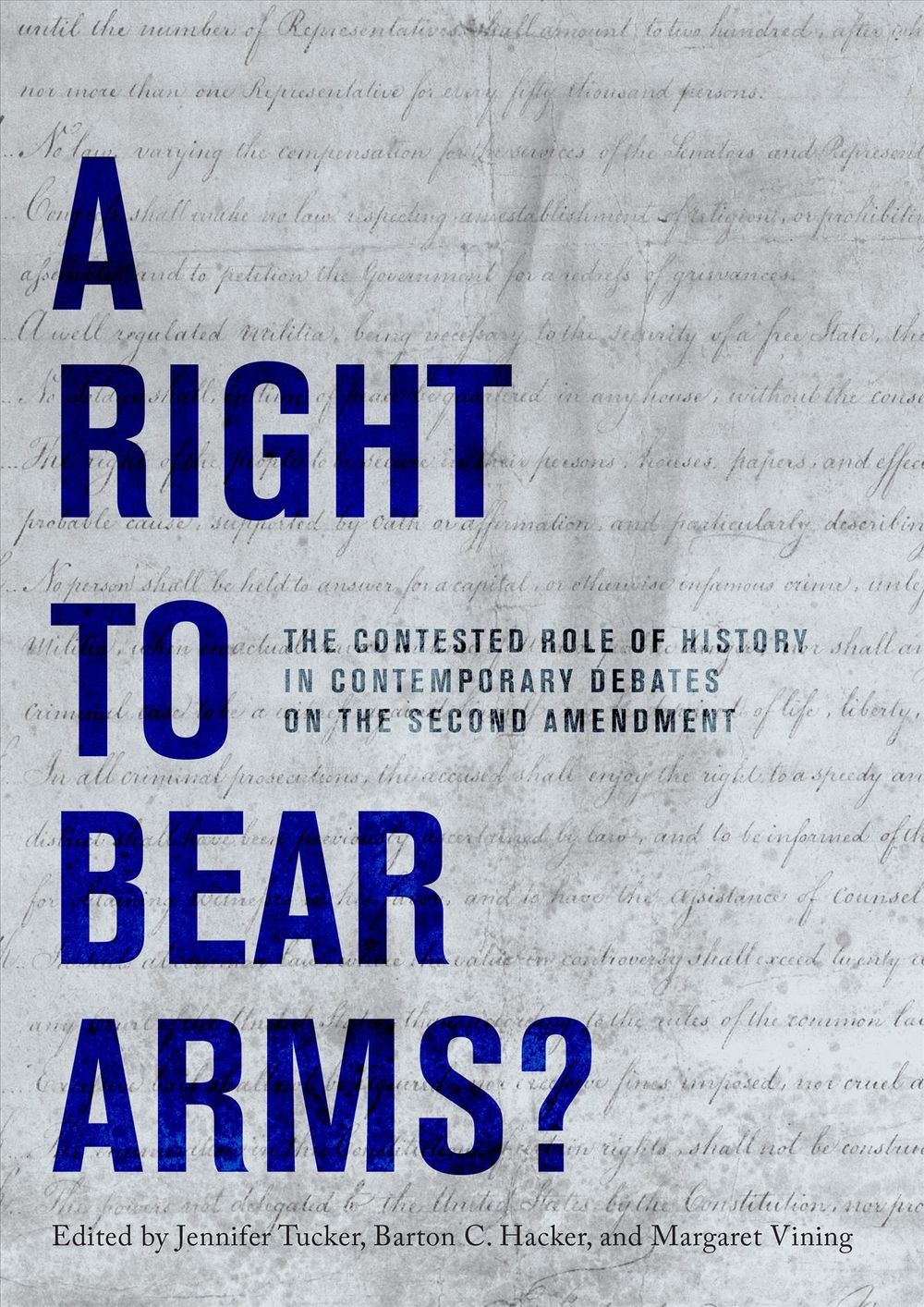 A Right to Bear Arms? by Jennifer Tucker - ISBN: 9781944466251