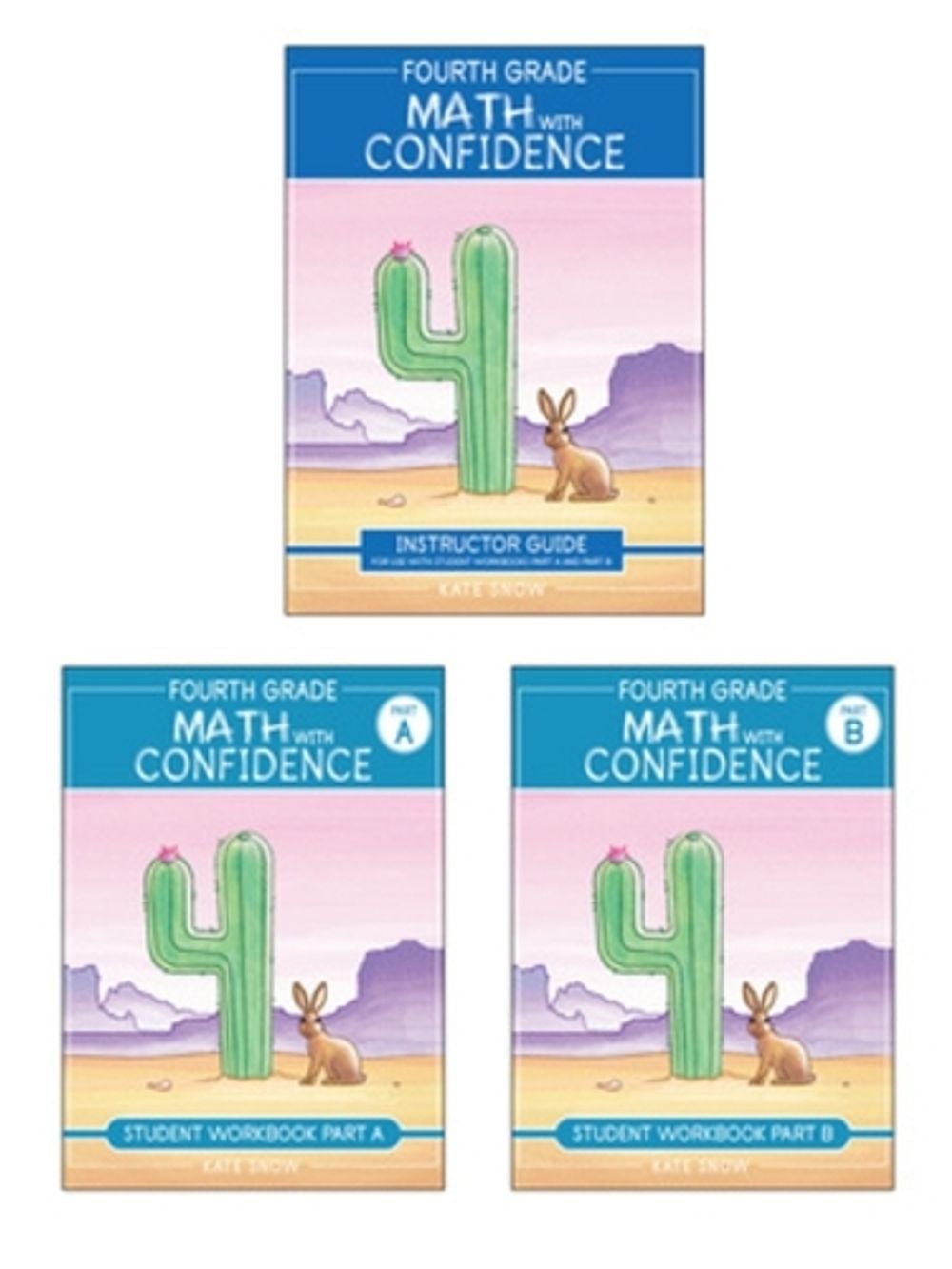 Fourth Grade Math with Confidence Complete Bundle by Shane Klink - ISBN: 9781944481544
