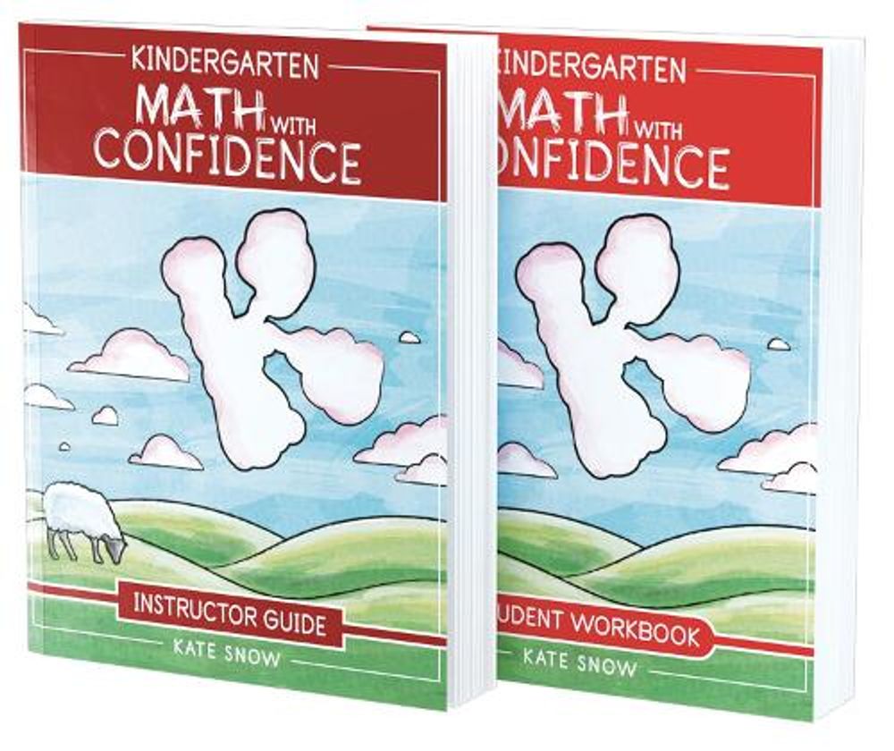Kindergarten Math With Confidence Bundle by Kate Snow - ISBN: 9781945841828