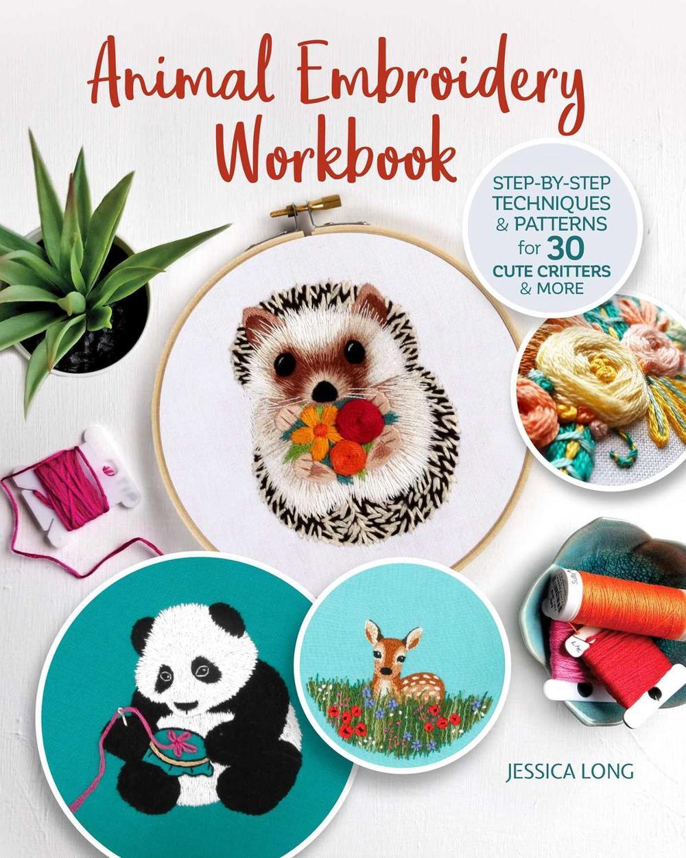 Animal Embroidery Workbook, 9781947163461