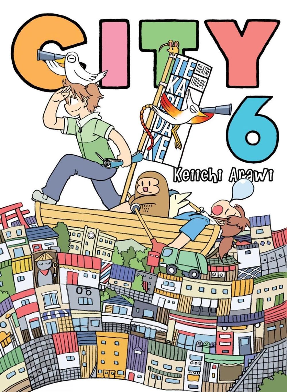 City 6 by Keiichi Arawi - ISBN: 9781947194984