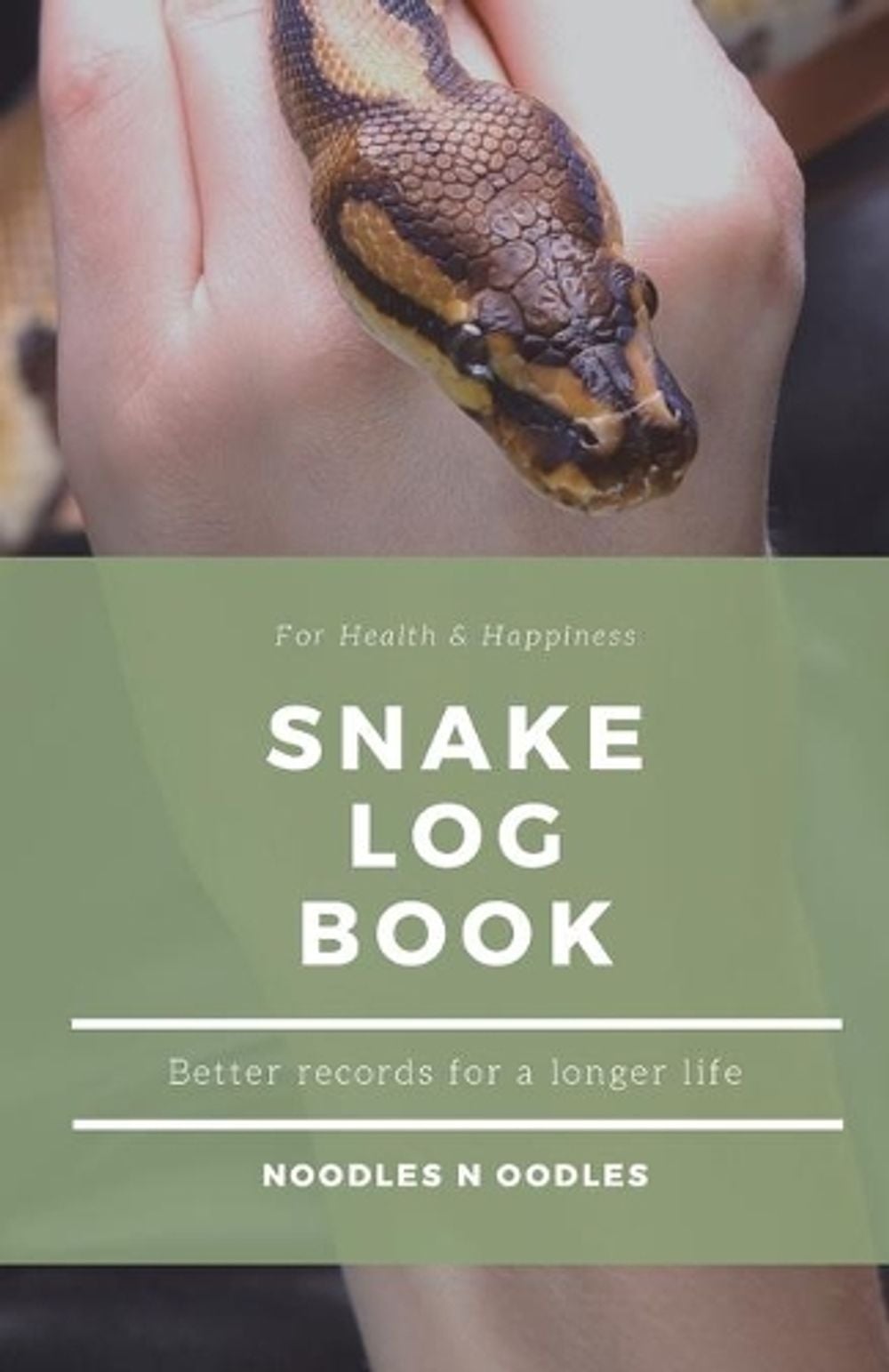 Snake Log Book by Liz K. Thomas - ISBN: 9781947482319
