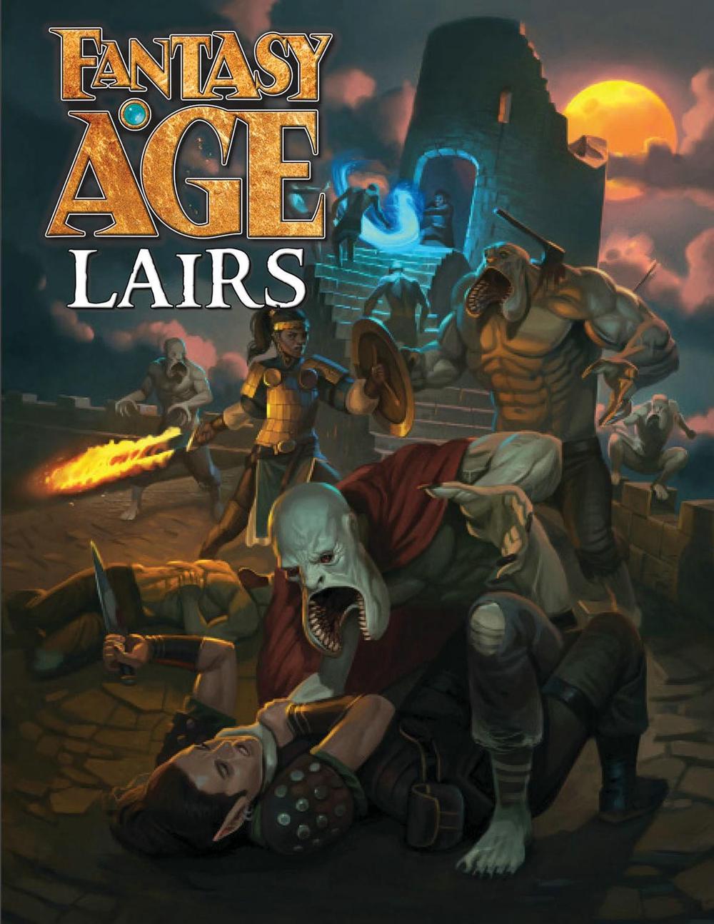 Fantasy AGE Lairs, 9781949160086