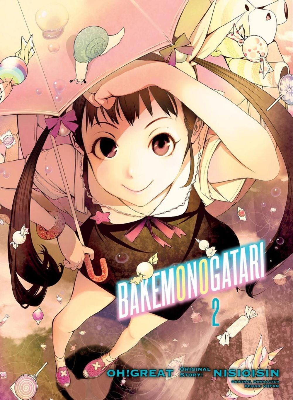 Bakemonogatari (Manga), volume 2 by Oh! Great - ISBN: 9781949980028