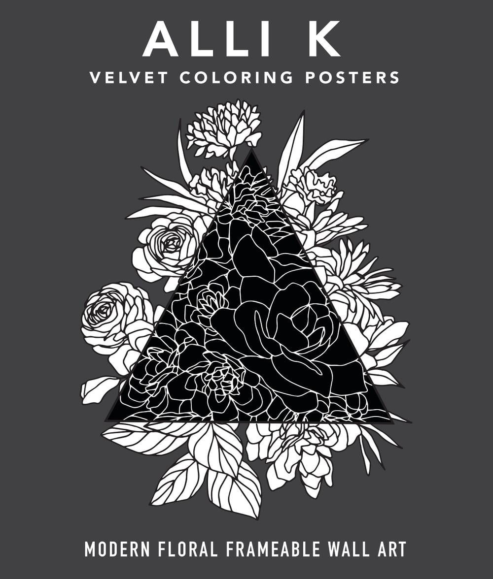 Modern Velvet Coloring Prints - ISBN: 9781950968169