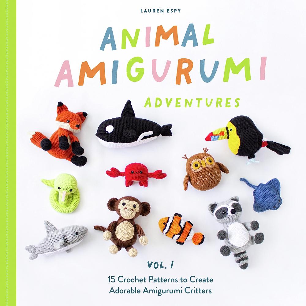 Animal Amigurumi Adventures Vol. 1 by Lauren Espy - ISBN: 9781950968602