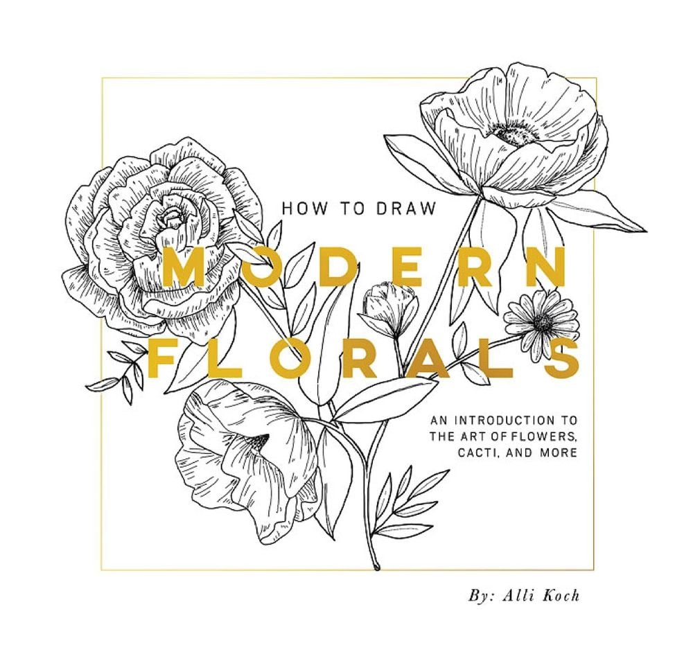 How To Draw Modern Florals (Mini) by Alli Koch - ISBN: 9781950968824