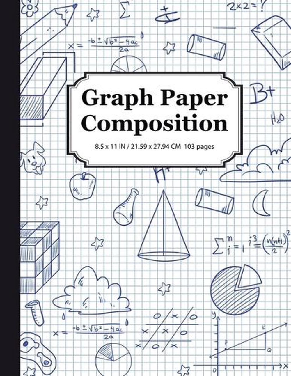 Graph Paper Composition Notebook by Math Wizo - ISBN: 9781951806057