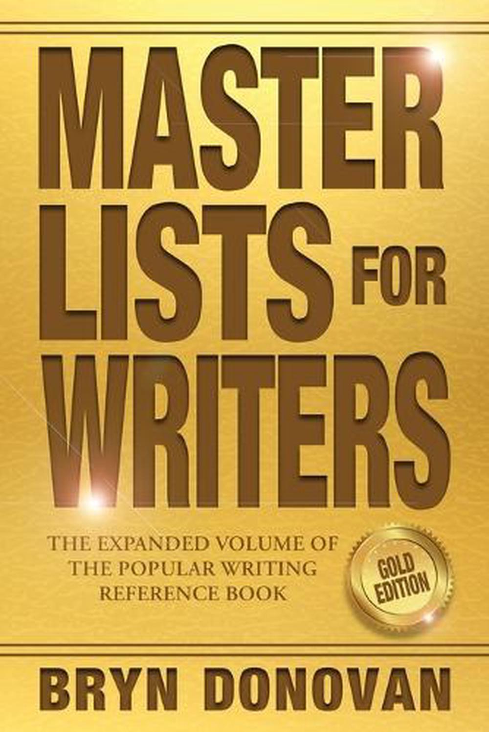 Master Lists for Writers, 9781951952143
