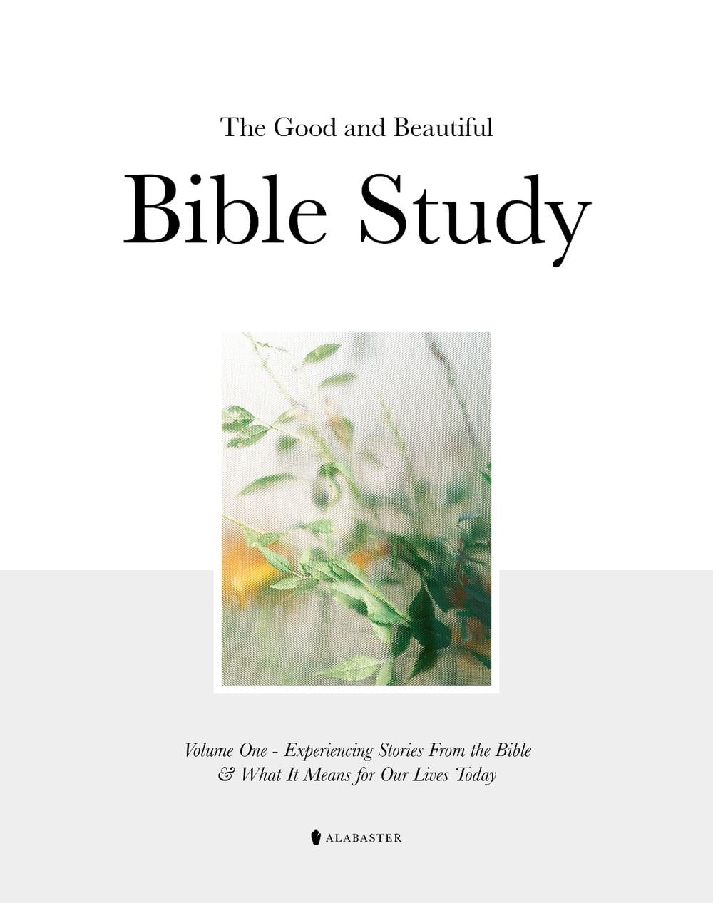 The Good and Beautiful Bible Study Vol 1 (SC) by Alabaster Co. - ISBN: 9781952357435