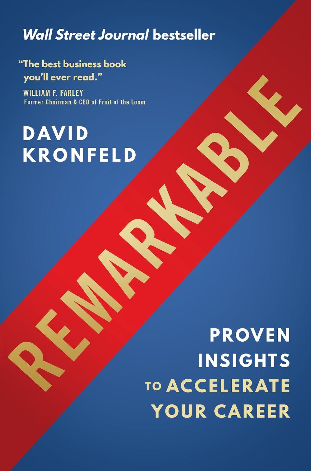 Remarkable by David Kronfeld - ISBN: 9781953295637