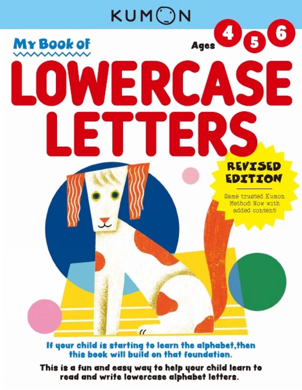 Kumon My Book of Lowercase Letters, 9781953845023
