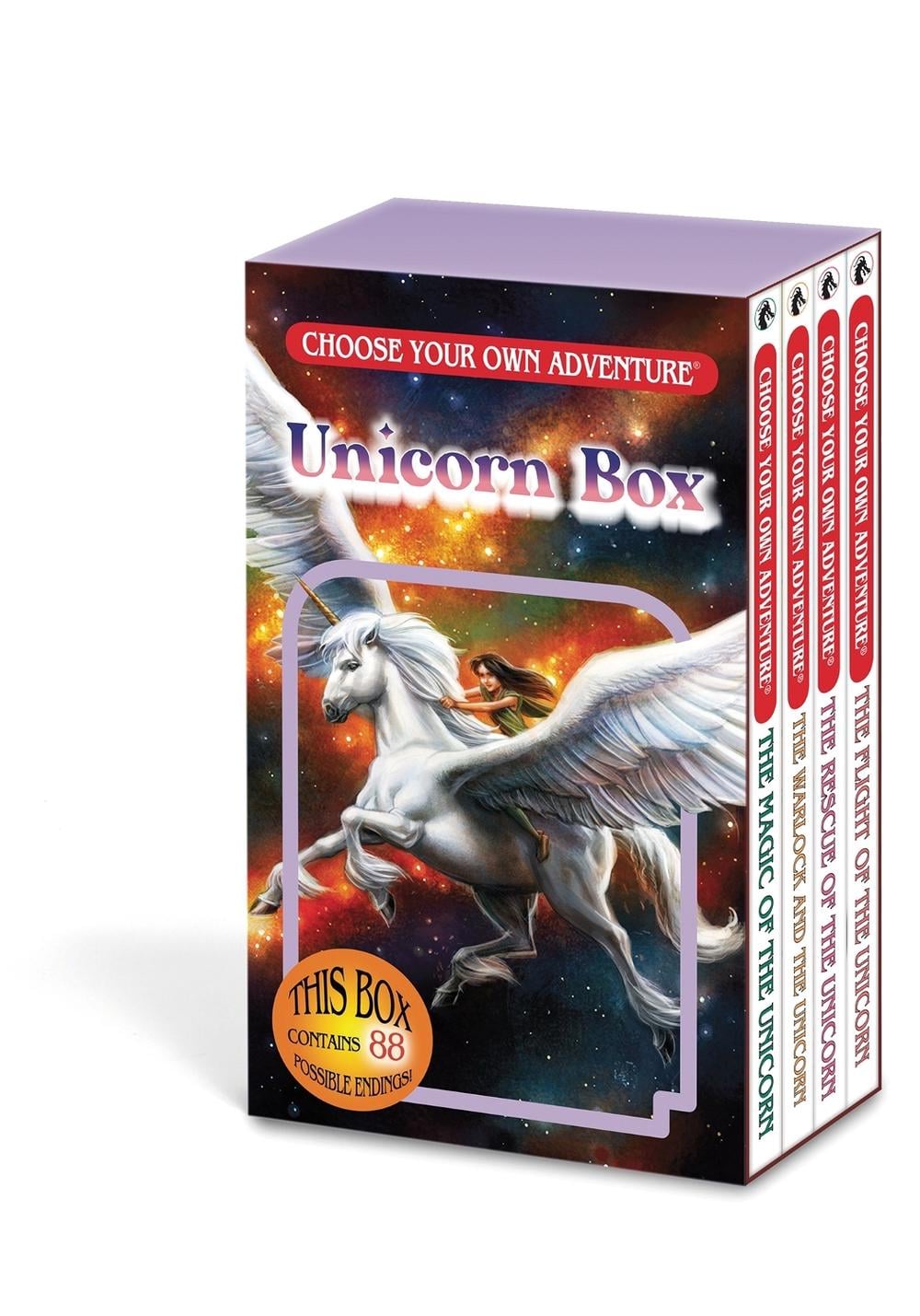 Choose Your Own Adventure 4-Book Boxed Set Unicorn Box (Magic of the Unicorn, Warlock and Unicorn, The Rescue of Unicorn, The Flight of Unicorn) by Deborah Lerme Goodman - ISBN: 9781954232198