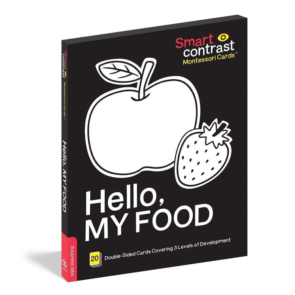 Smartcontrast Montessori Cards(R) Hello, My Food by Jannie Ho - ISBN: 9781955834162