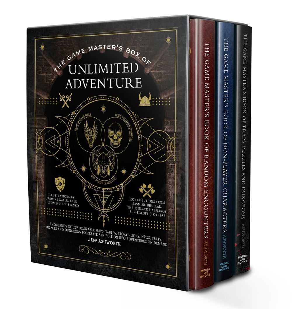 The Game Master's Box of Unlimited Adventure by Jeff Ashworth - ISBN: 9781956403480